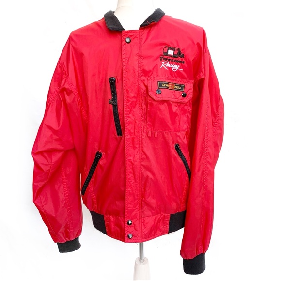 Vintage Other - 🌸🌵🌼Vintage Firestone Racing Jacket XL